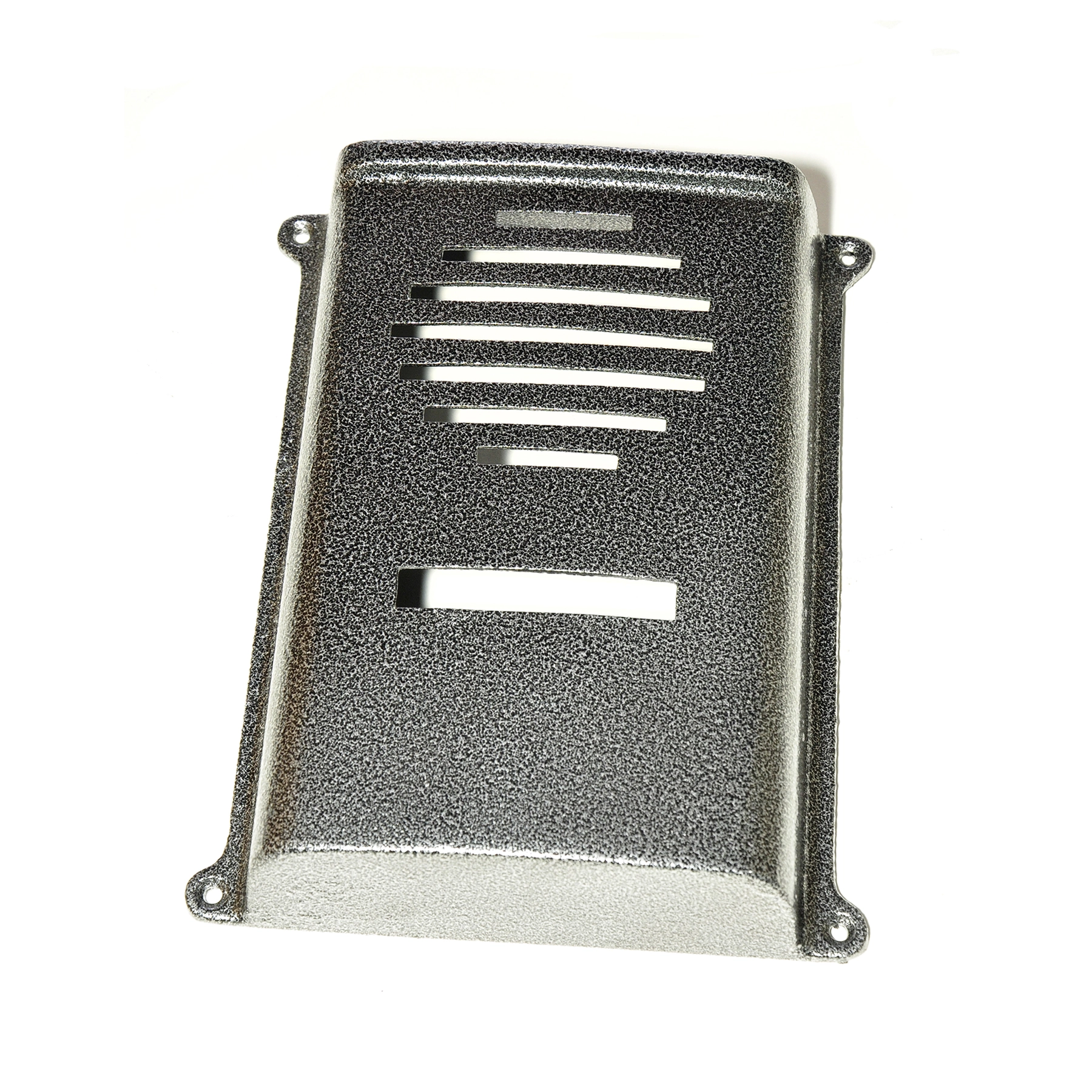 Protetor para Interfone Coletivo Sobrepor HDL 2 Pontos Prata Decorarte