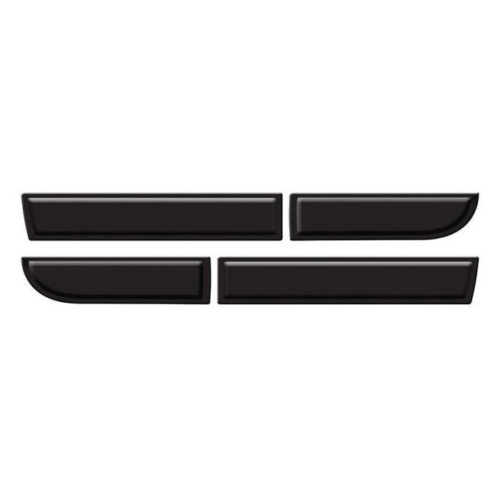 Jogo de Friso Lateral RENAULT DUSTER Preto 4 Peças Largo - SANFIL 9520