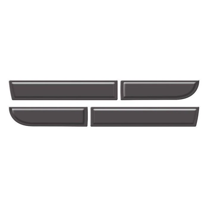 Jogo de Friso Lateral RENAULT DUSTER Cinza Largo 4 Peças - SANFIL 9522