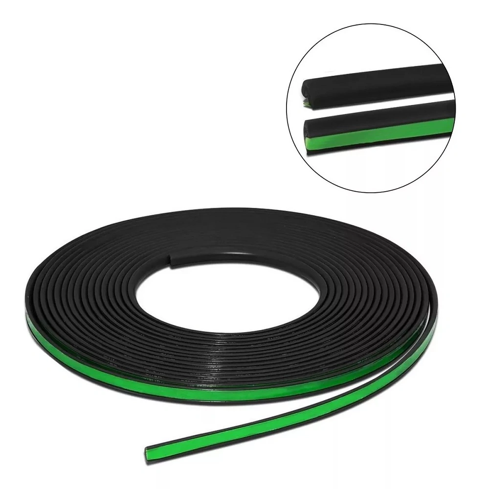 Friso Adesivo para Roda Liga Leve 8 Metros Preto - SANFIL 987R