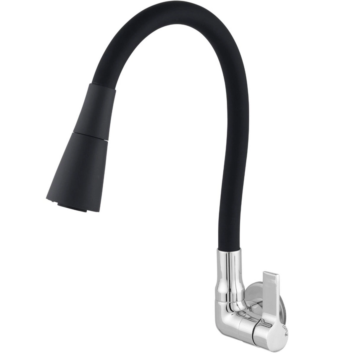 Torneira De Parede Leão Móvel Duo Black Soft C70 6405