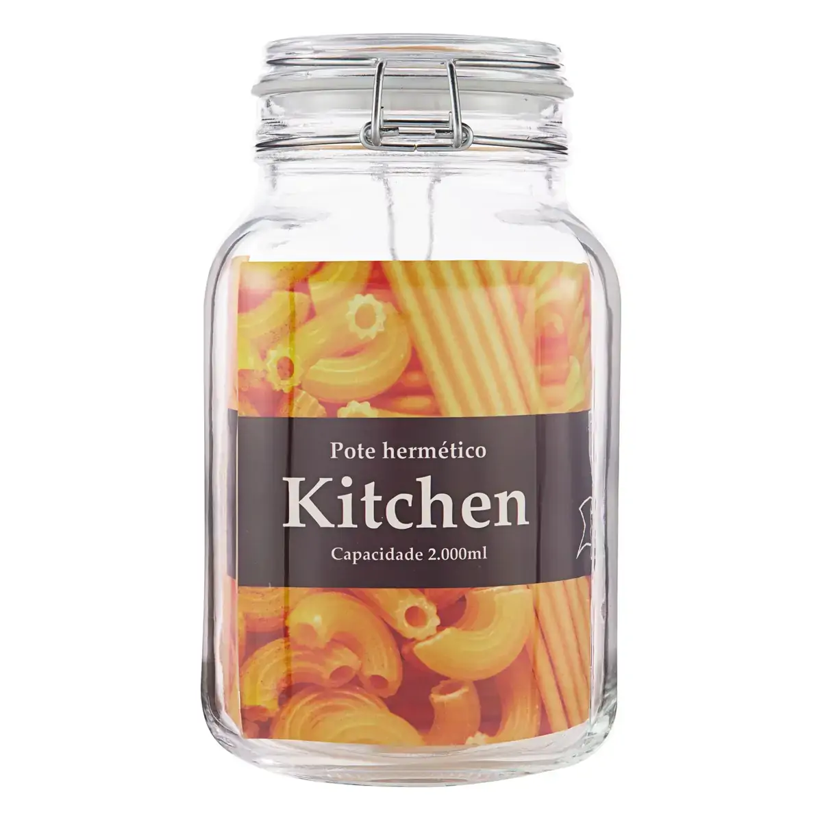 Pote Kitc C/trava 2000ml