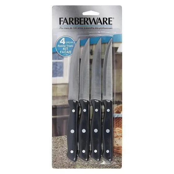 Faca Inox 11cm 4pcs 11676 311304073 Gs
