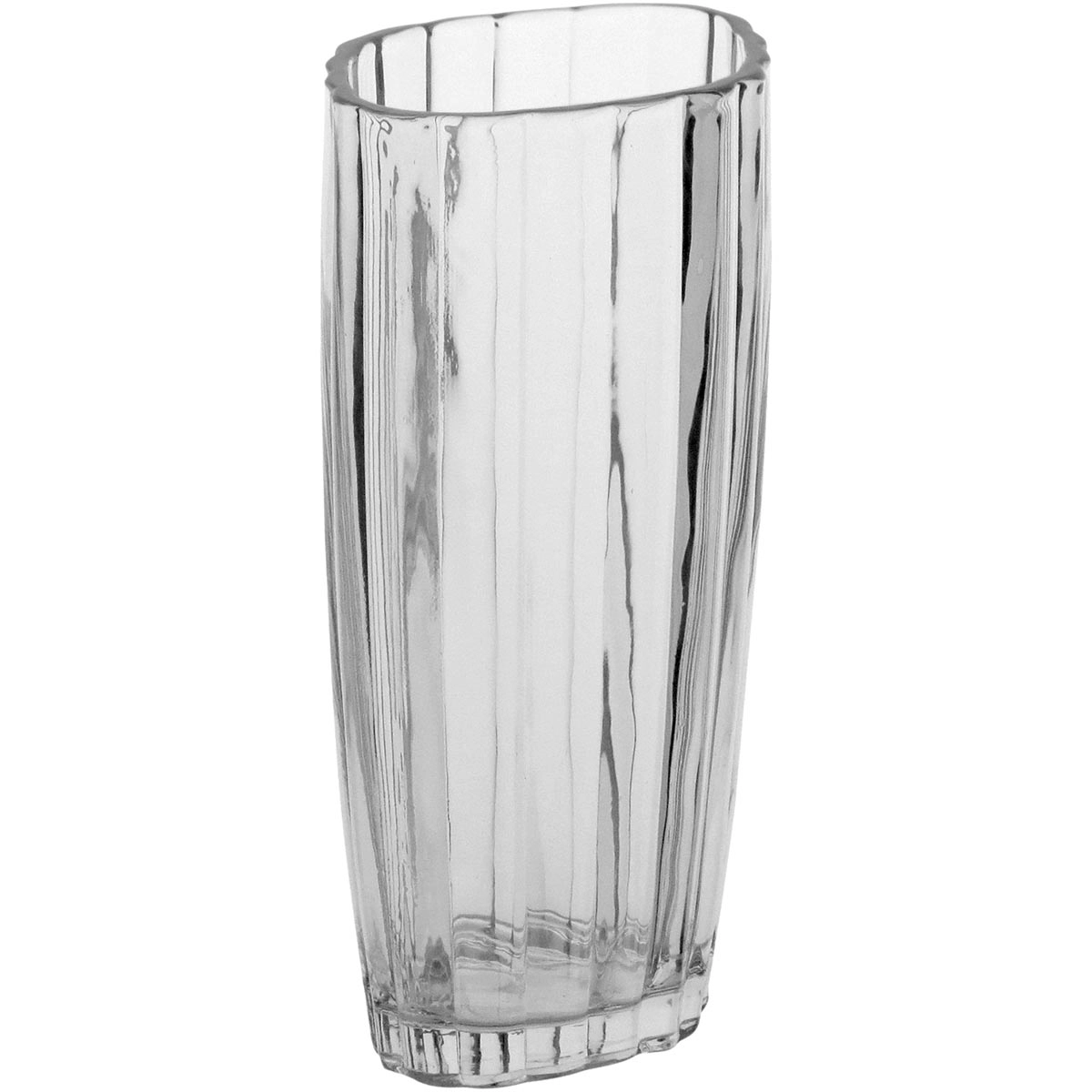 Vaso Vidro Transparente 24x15x10cm 18220 Gs