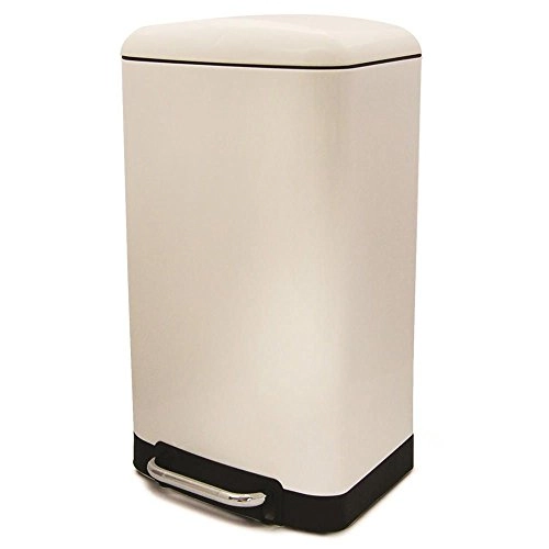 Lixeira Week Yoi 30l Modern Branca C/pedal