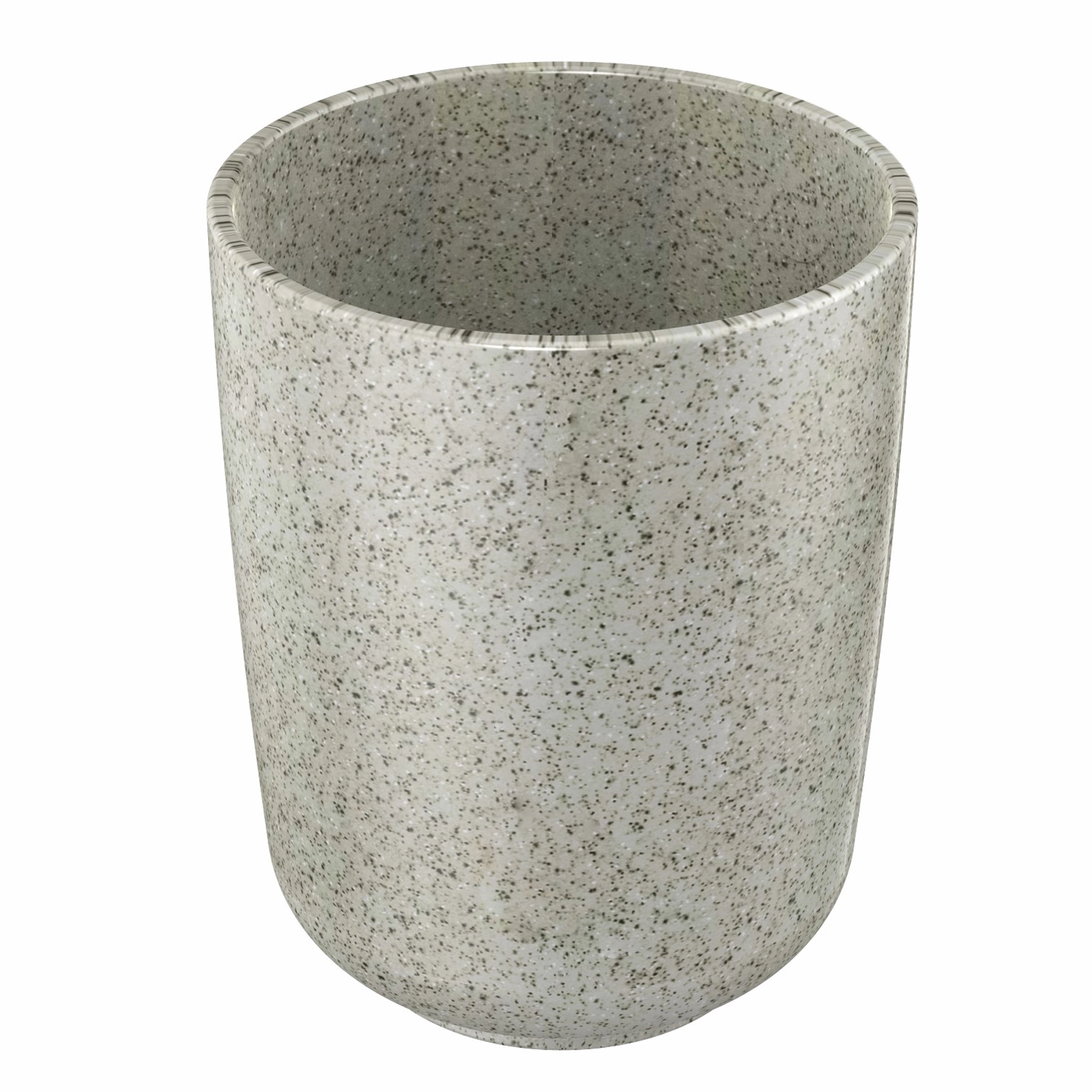 Porta Escova de Dente Cerâmica Branco Osaka YOI