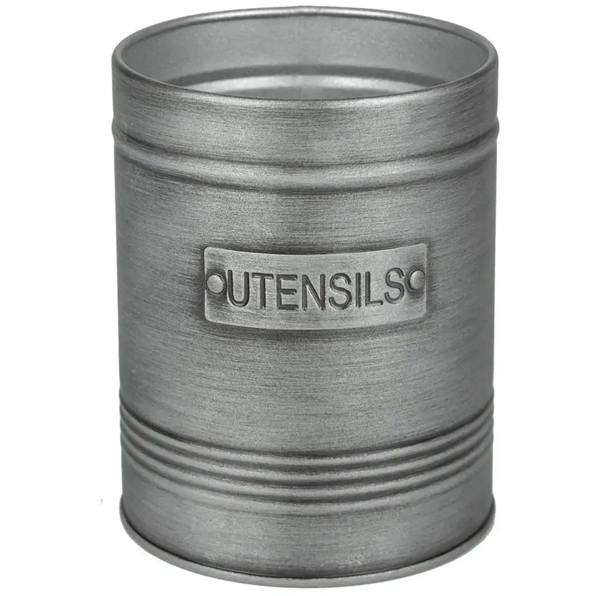Organizador Porta Utensílios de Cozinha Lata Utensils em Aço Soho Yoi Grafite