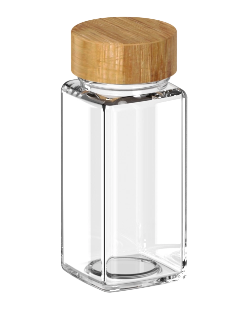 Organizador Tempero Keep Bambu 125ml Ptb100bmb Martiplast