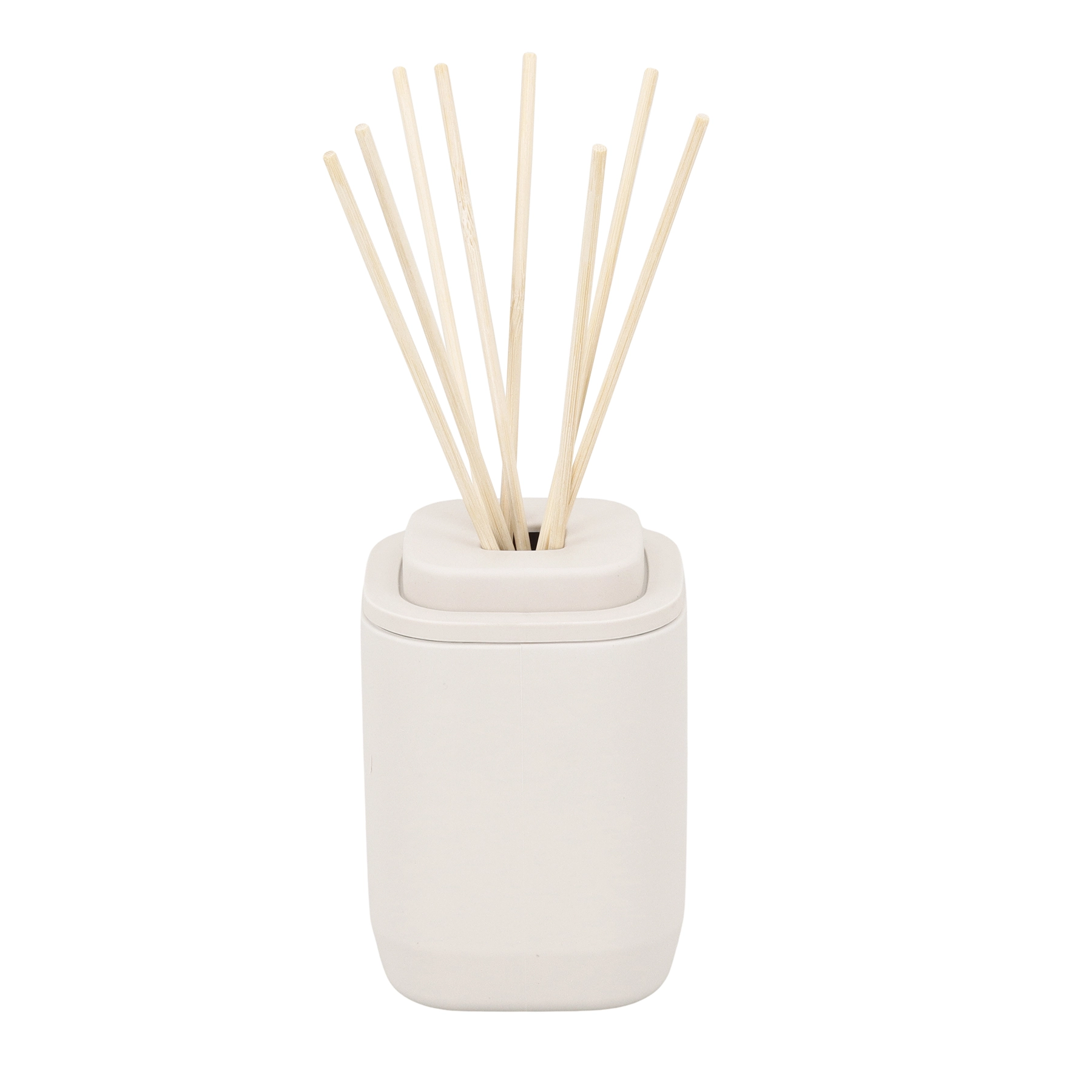 Porta Aromatizador de Ambiente para Banheiro 380mL Plástico Bege Aura OU