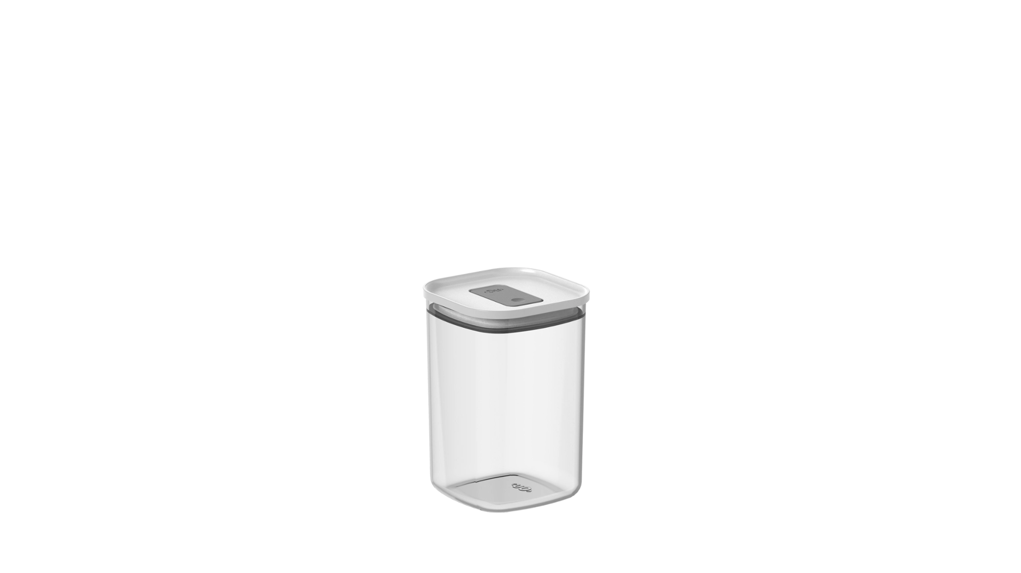 Pote Hermetico Duo Lock Quadrado Branco 1l Phd200bcf Martiplast
