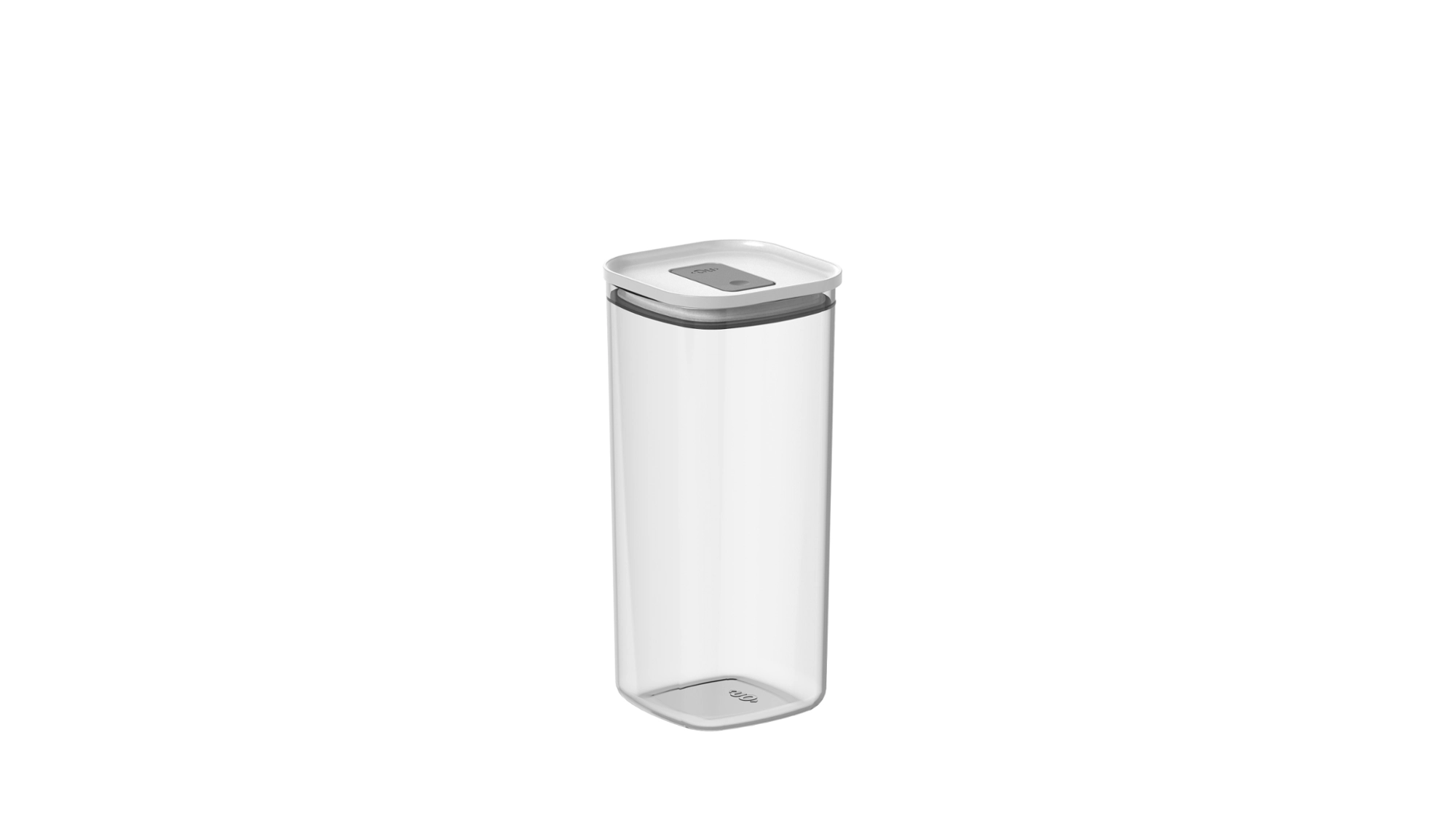 Pote Hermetico Duo Lock Quadrado Branco 1.5l Phd300bcf Martiplast