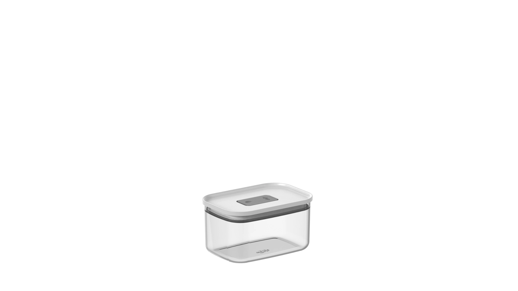 Pote Hermetico Duo Lock Retangular Branco 650ml Phd500bcf Martiplast