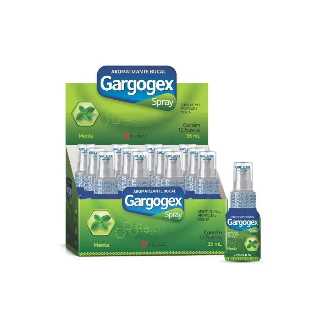 kit 12x Gargogex spray Globo 35ml Menta
