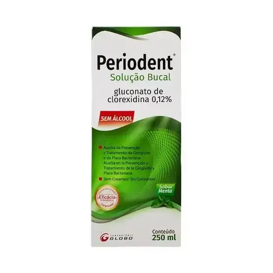 Periodent Sol Bucal C/ Alcool Fr 250ml