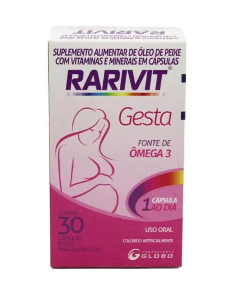 Rarivit Gesta Cap Mole C/ 30