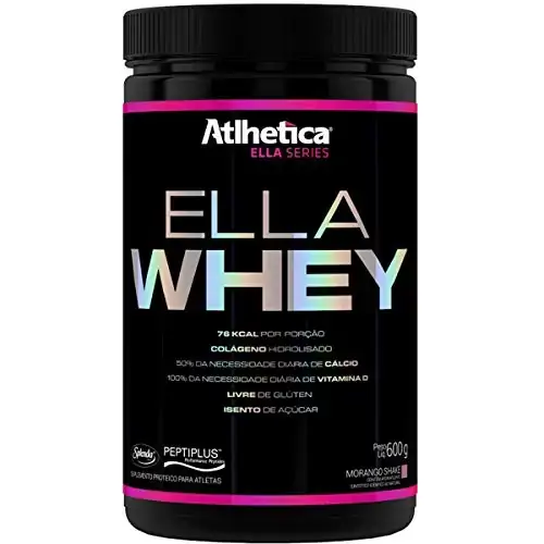 Ella Whey Morango 600g Atlhetica