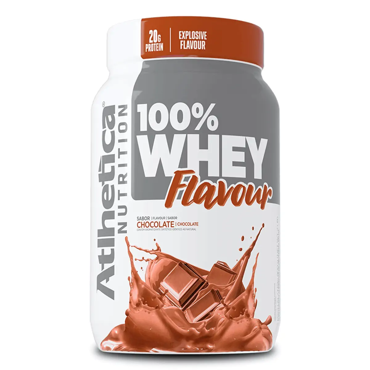 100% WHEY FLAVOUR (900G) - ATLHETICA NUTRITION