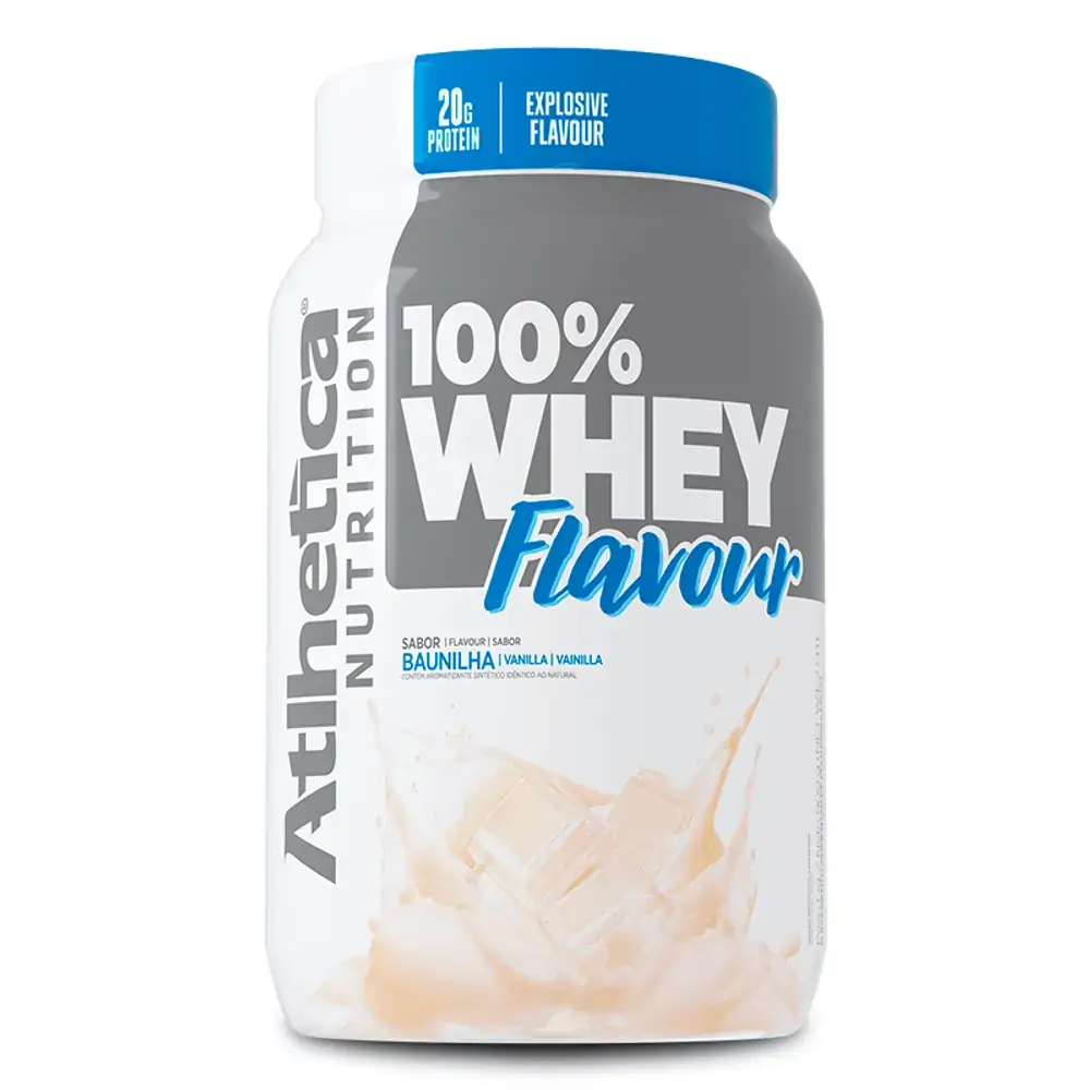 100% WHEY FLAVOUR (900G) - ATLHETICA NUTRITION