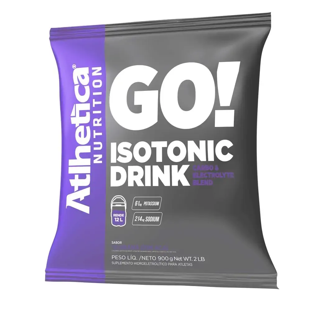 Isotonic Drink 900gr - Atlhetica Sabor:Guaraná com Açaí