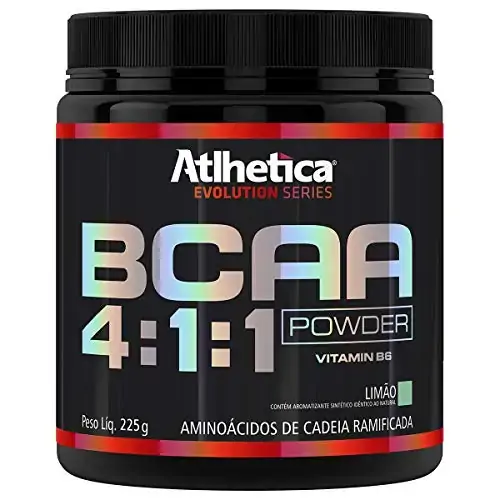 Bcaa Powder 4:1:1 225g Sabor Limao Atlhetica