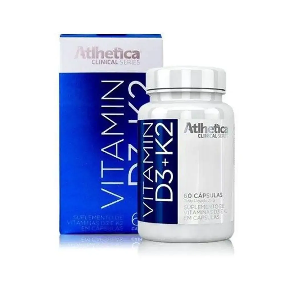Vitamin D3 K2 60 Caps Atlhetica