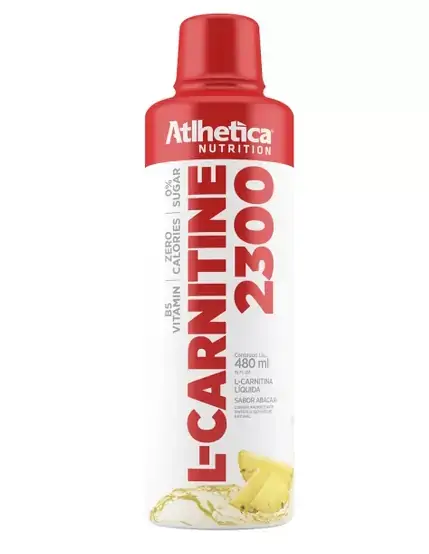 L-Carnitine 2300 480ml - Atlhetica Sabor:Abacaxi