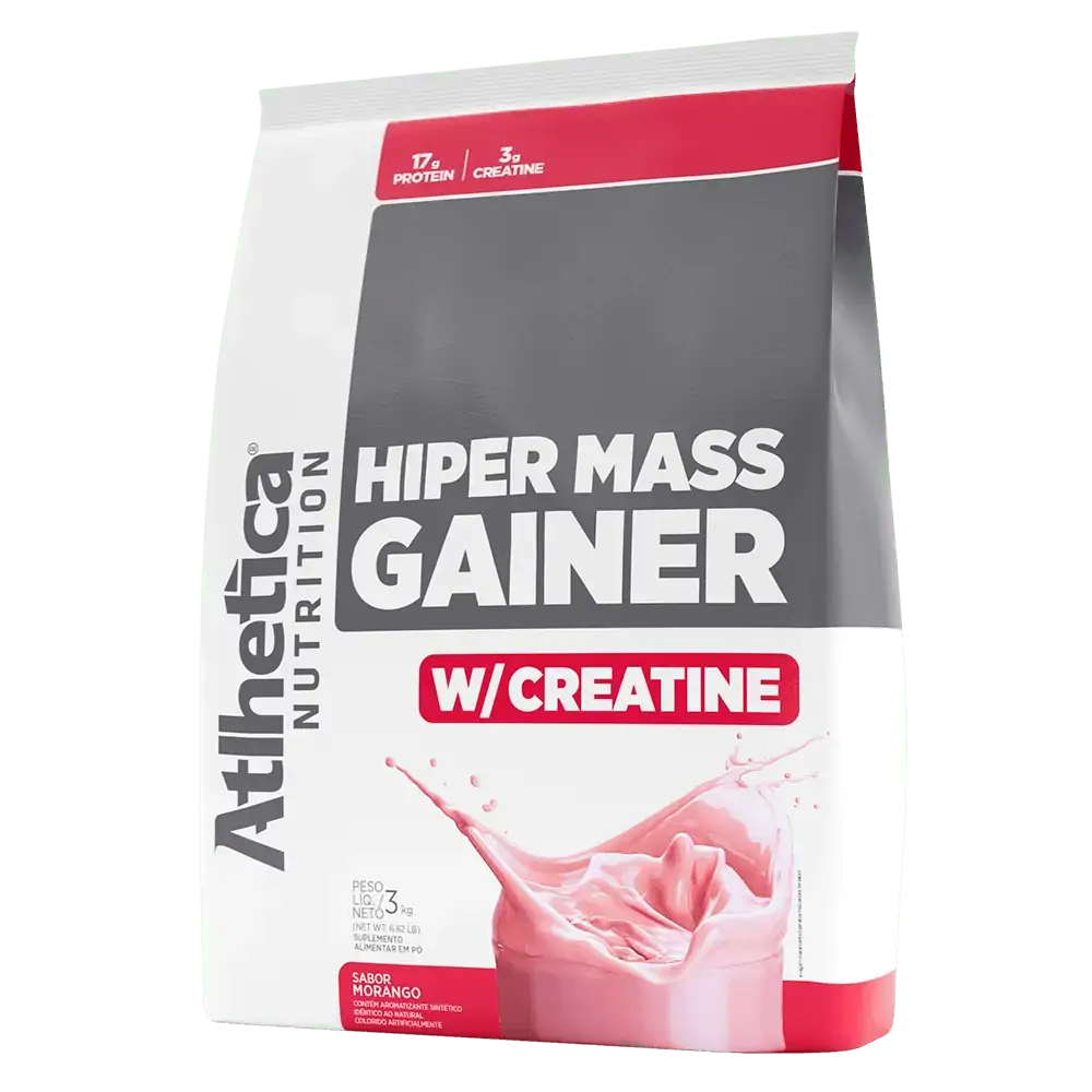 HIPER MASS GAINER W/ CREATINE (SC) 3 kg - ATLHETICA NUTRITION
