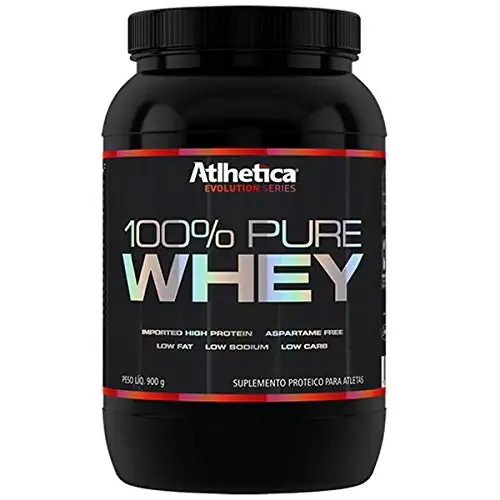100 Pure Whey Morango 900g Mammy
