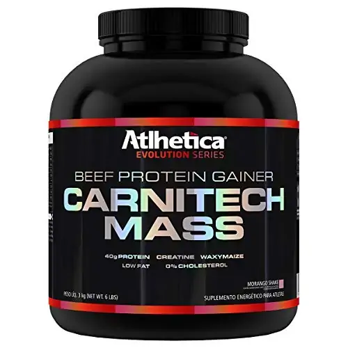 Carnitech Mass Morango Sake 3kg Atletica