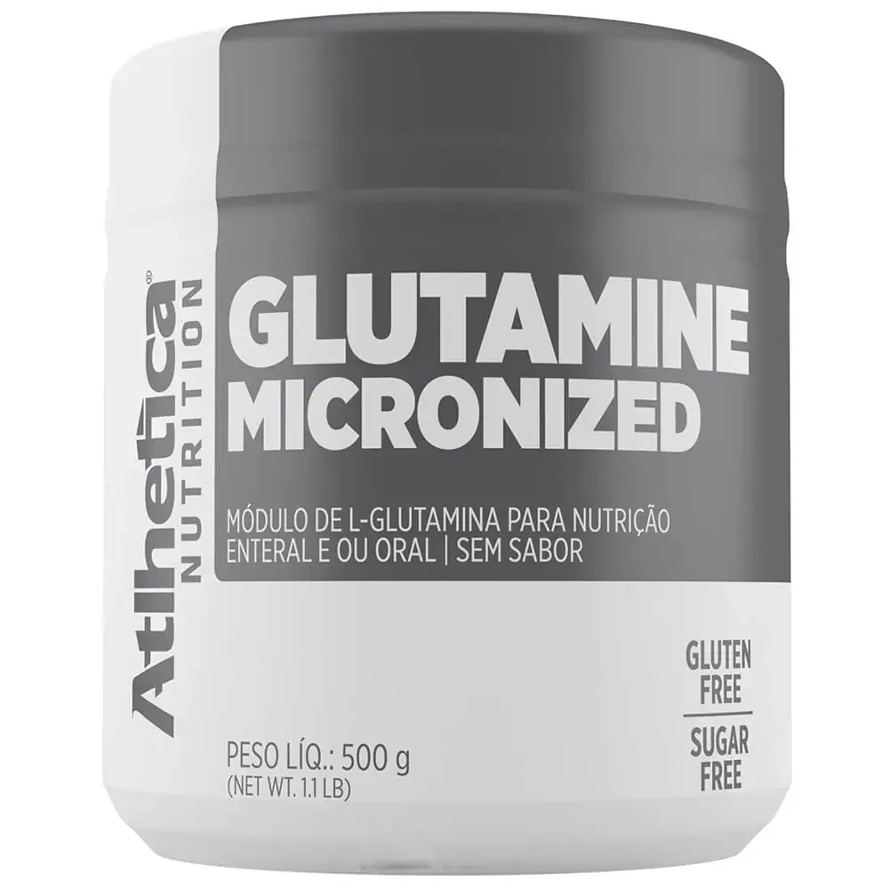 Glutamina Micronizada 500g Atlhetica Nutrition
