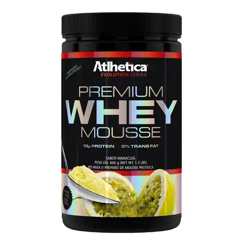 Premium Whey Mousse Atlhetica Nutrition Maracujá