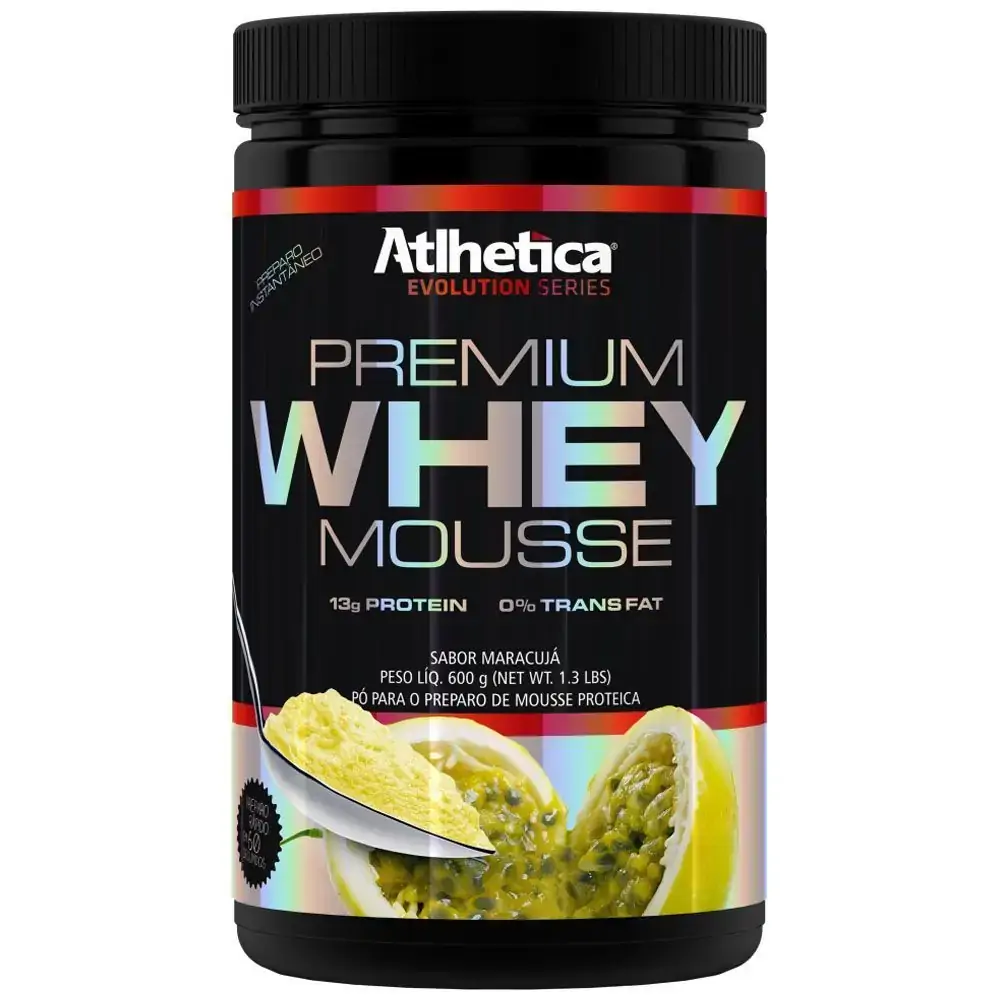 Premium Whey Mousse 600g Peanut Butter Atlhetica