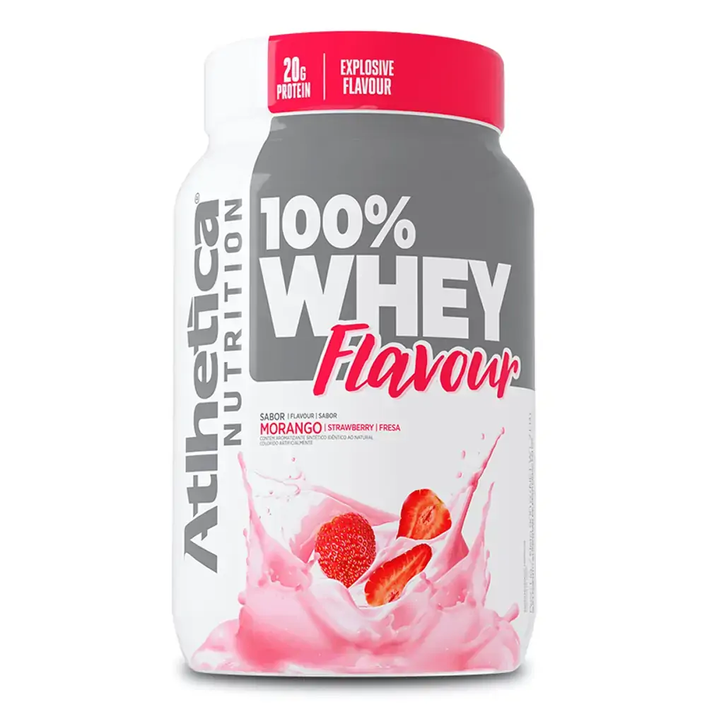100% WHEY FLAVOUR (900G) - ATLHETICA NUTRITION