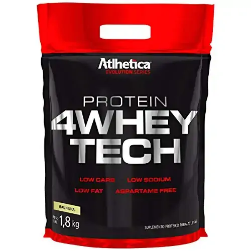 4 Whey Tech Sc Baunilha 1,8 Kg