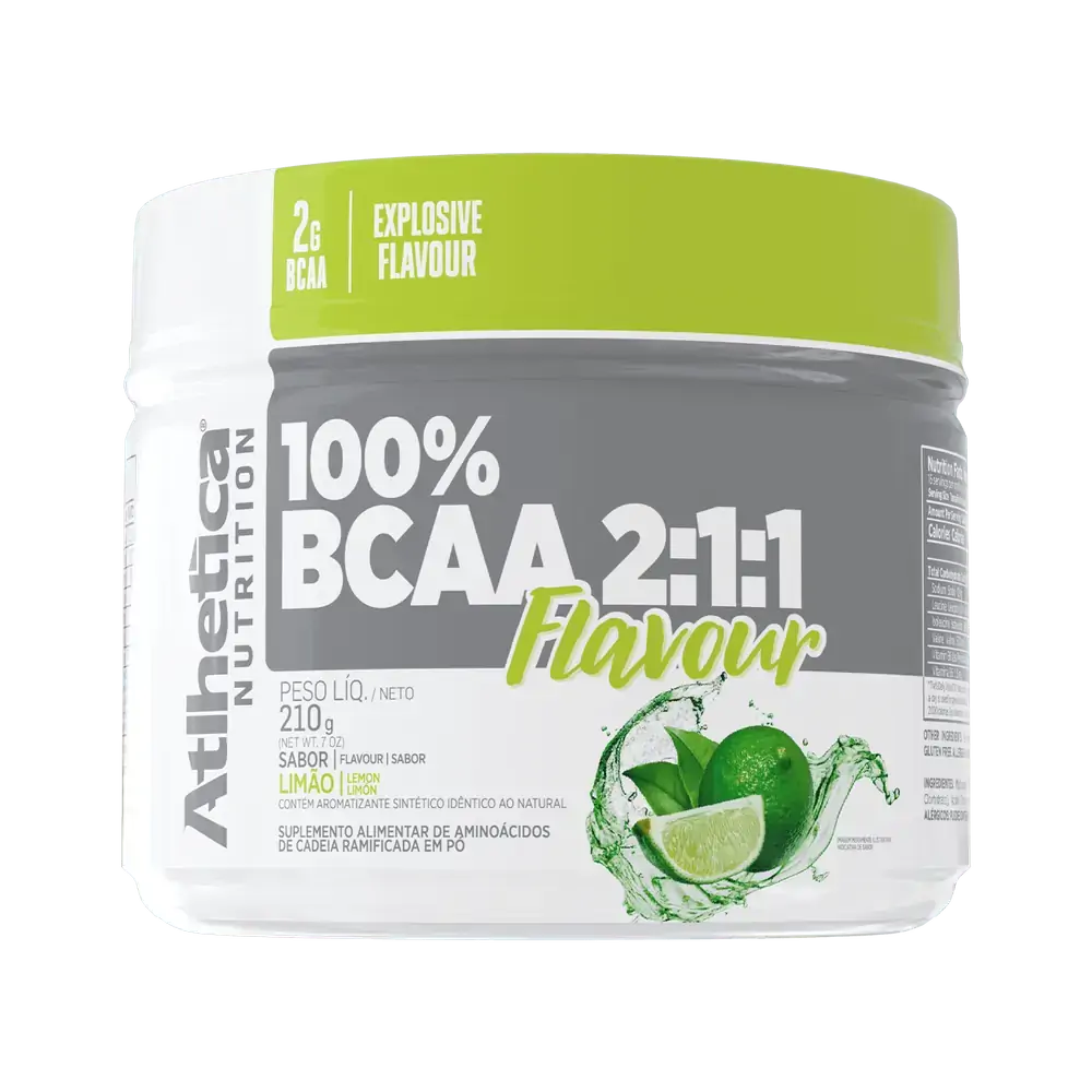 Bcaa Atlhetica Nutrition Flavour Limao 210g
