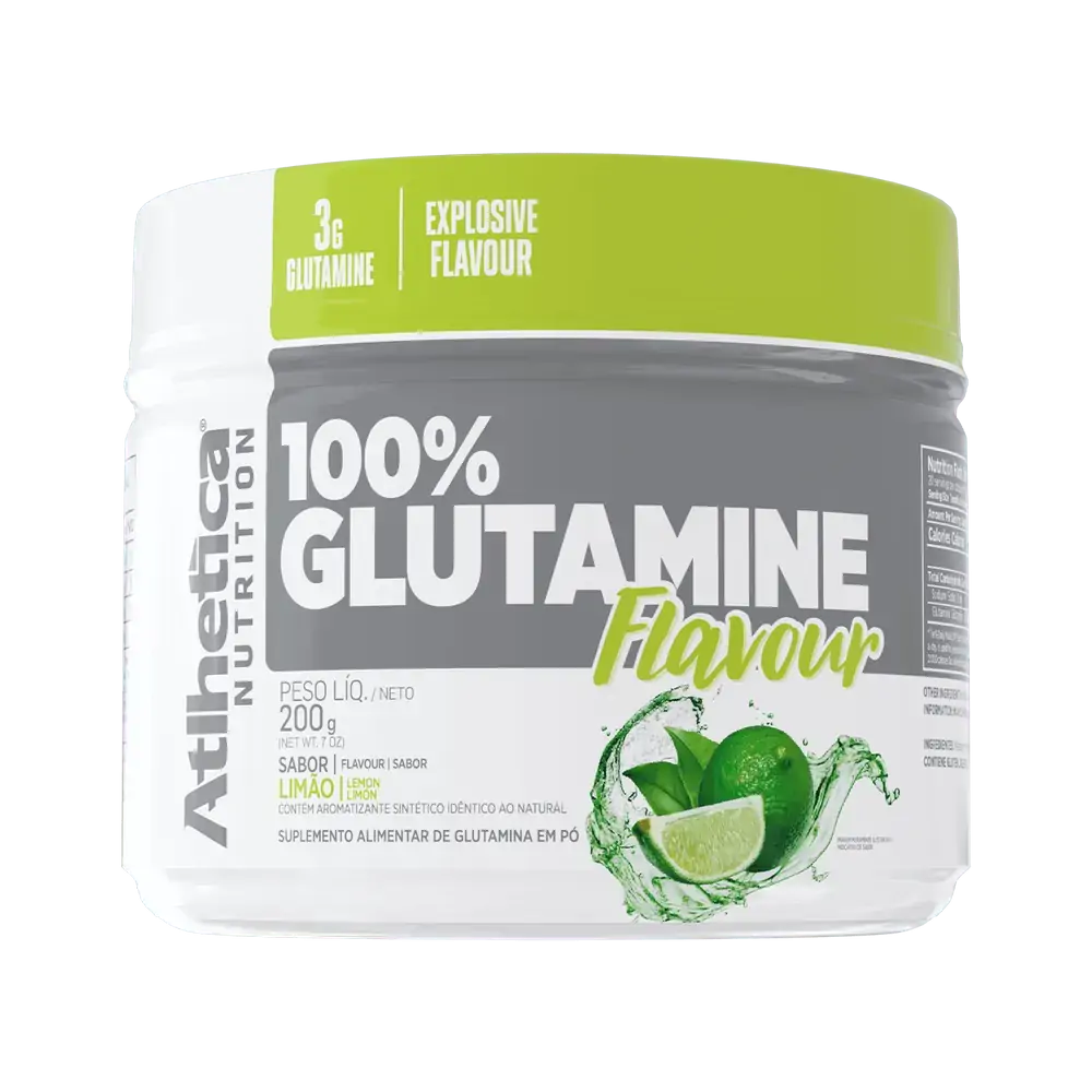Glutamine Flavour Limao 200 Gr Atlhetica