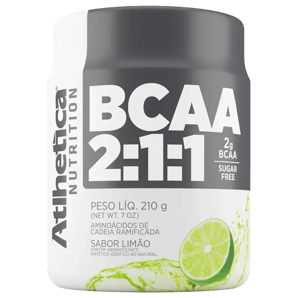 BCAA 2:1:1 210gr - Atlhetica Sabor:Limão