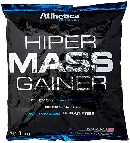 Hiper Mass Gainer 1kg Morangoatlhetica