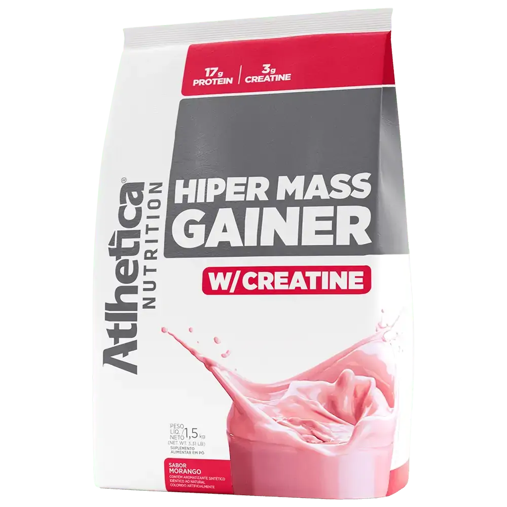 HIPER MASS GAINER W/ CREATINE (SC) 1,5 kg - ATLHETICA NUTRITION