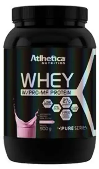 Whey W/pro Mf Protein 900g Morango Atlherica