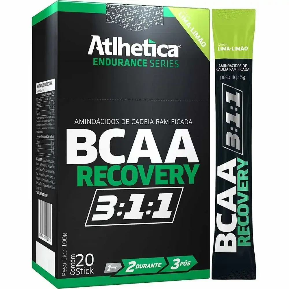 Bcaa Recovery 3:1:1 Lima Limão Ads Laboratorio Nutricional Lt