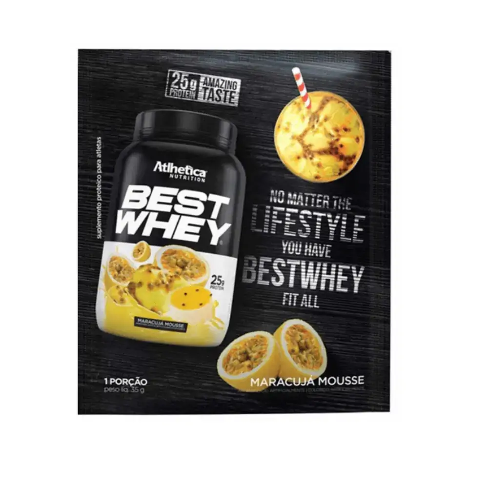 Best Whey Maracuja Sache 40g Atlhetica