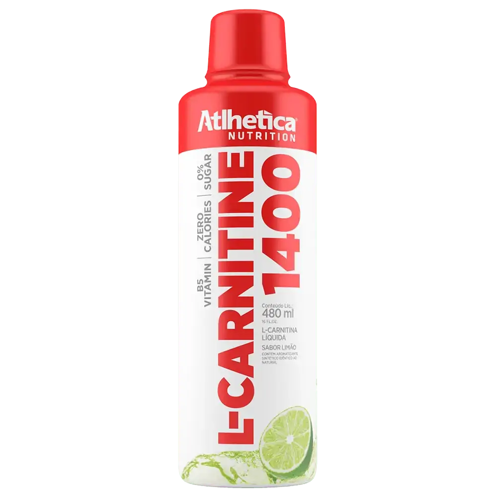 L-Carnitine 1400 480ml - Atlhetica Sabor:Limão