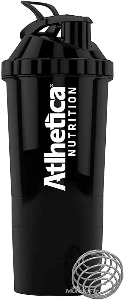 Coquiteleira Atlhetica Black 600ml .