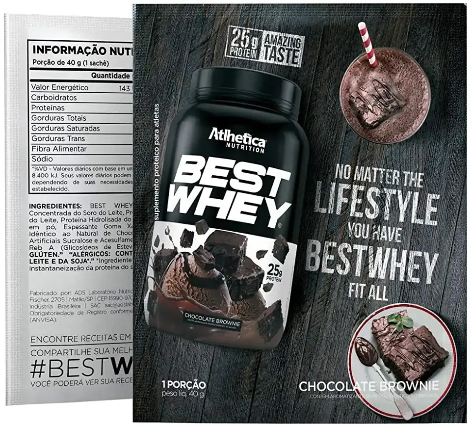 BEST WHEY SAC CHOCO BROWNIE 40G
