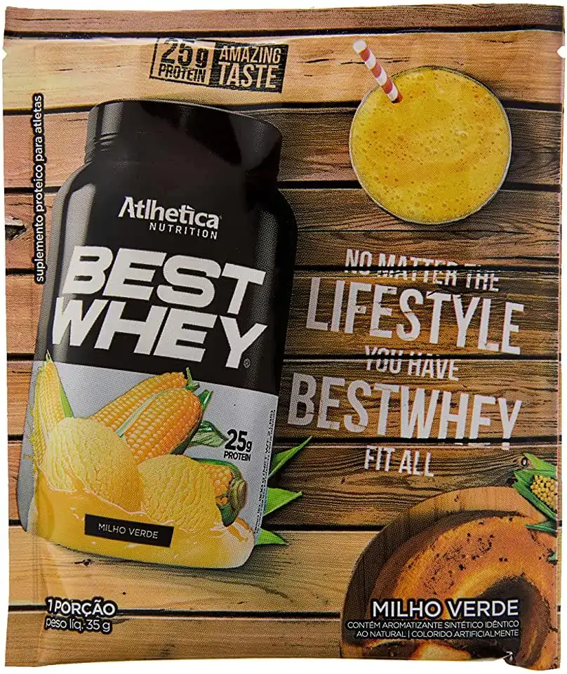 Best Whey Milho Verde Sache 35g