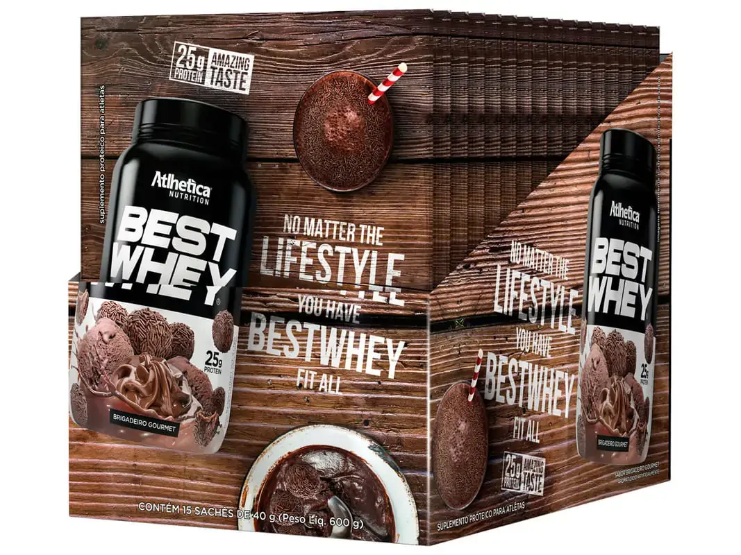 Best Whey C/15 Sache 40g Brigadeiro Gourmet