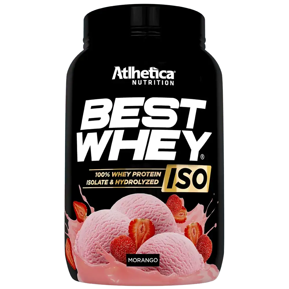 Best Whey Iso Morango 900g