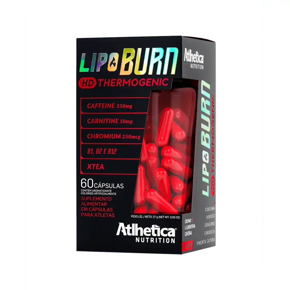 Lipo Burn Thermogenic 60caps Atlhetica