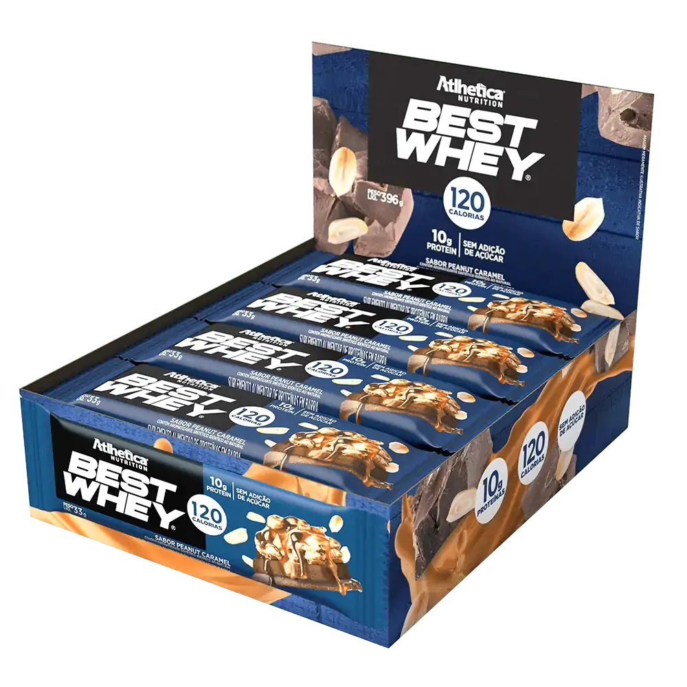 Best Whey Bar (32gr) - Atlhetica Sabor:Amendoim